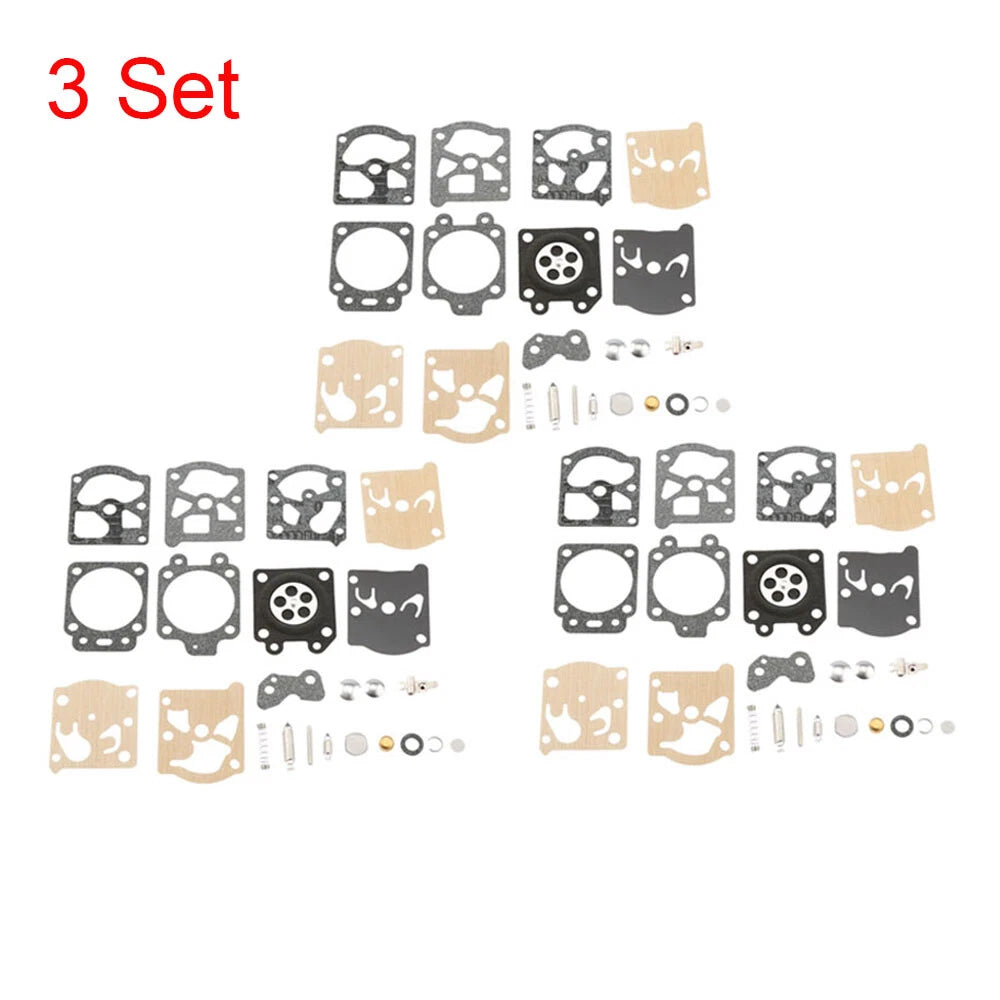 3Set Carburetor Carb Repair Kit For Echo CS3000 CS301 CS320T CS3400 CS341 CS3450