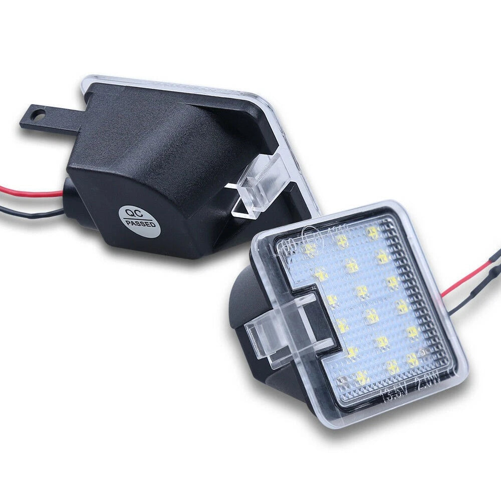 2X LED Side Mirror Puddle Lights for Ford C-Max Mondeo Kuga Escape Focus (A)