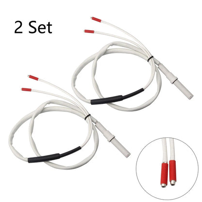 2Pcs Ceramic Igniter for GMG P-1217 P-1271 (Hot Rod Grill)