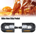 Non Slip Platform Pedals Pair 9/16 Inch Spindle for Bicycle (Universal)