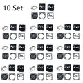 10X Carburetor Repair Kit for Poulan McCulloch ZAMA RB-39 (Compatible)