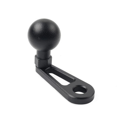 Universal Motorcycle Ball Head Base GPS Phone Holder Bracket Clamp Stand