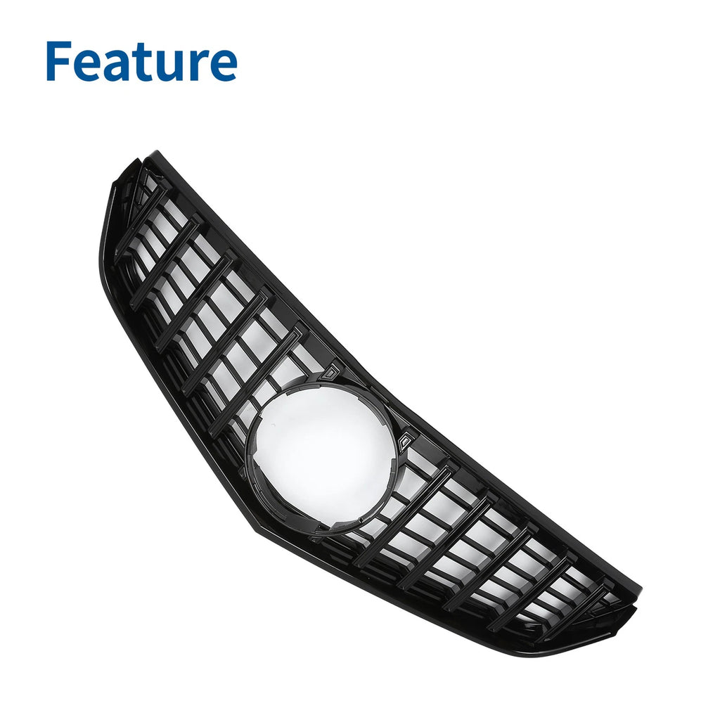Front Upper Bumper Grille Grill Replacement for Mercedes-Benz E250 (2011–2013)