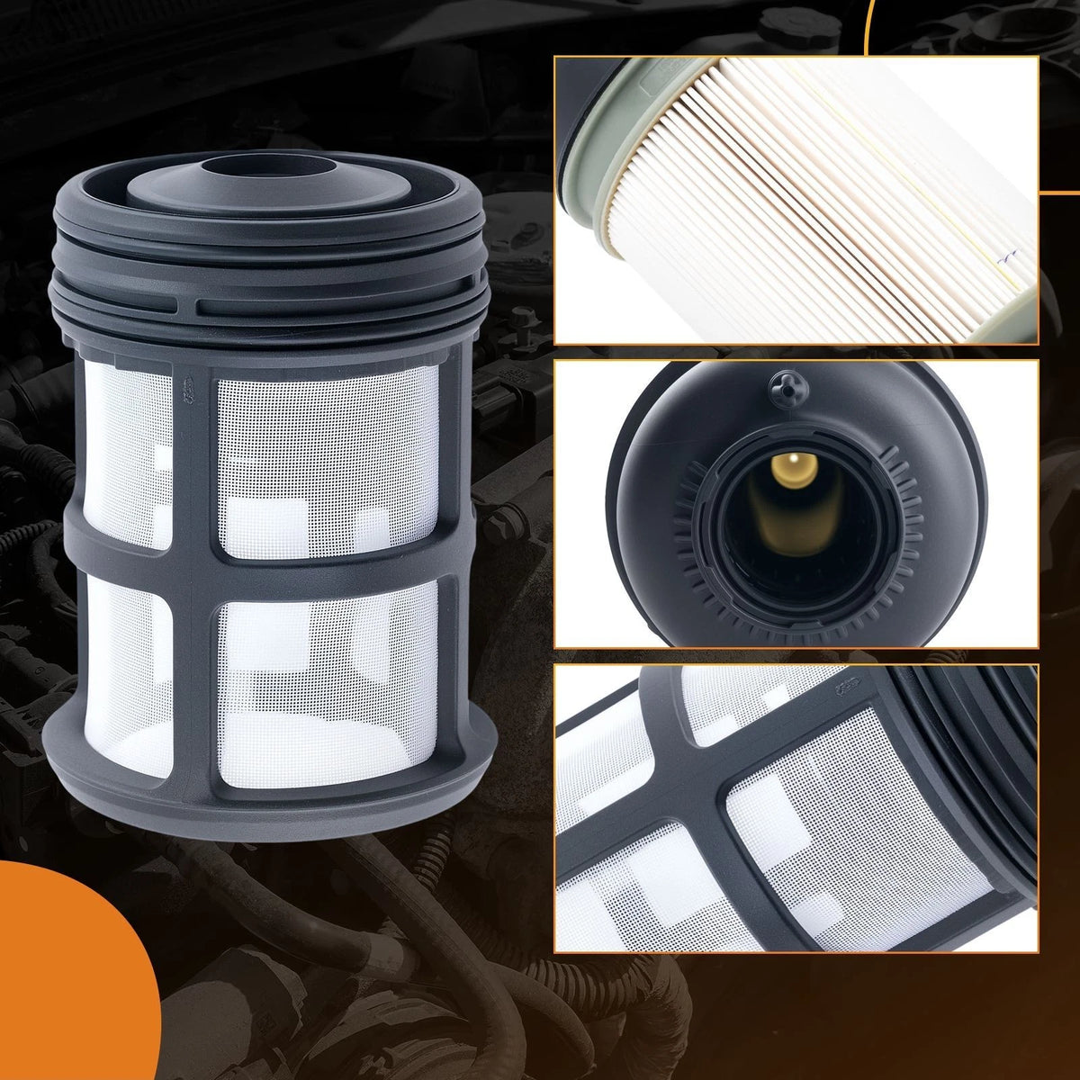 12PC Fuel Filter for Detroit Diesel DD13/DD15/DD16 (2014–Present) A4720921705