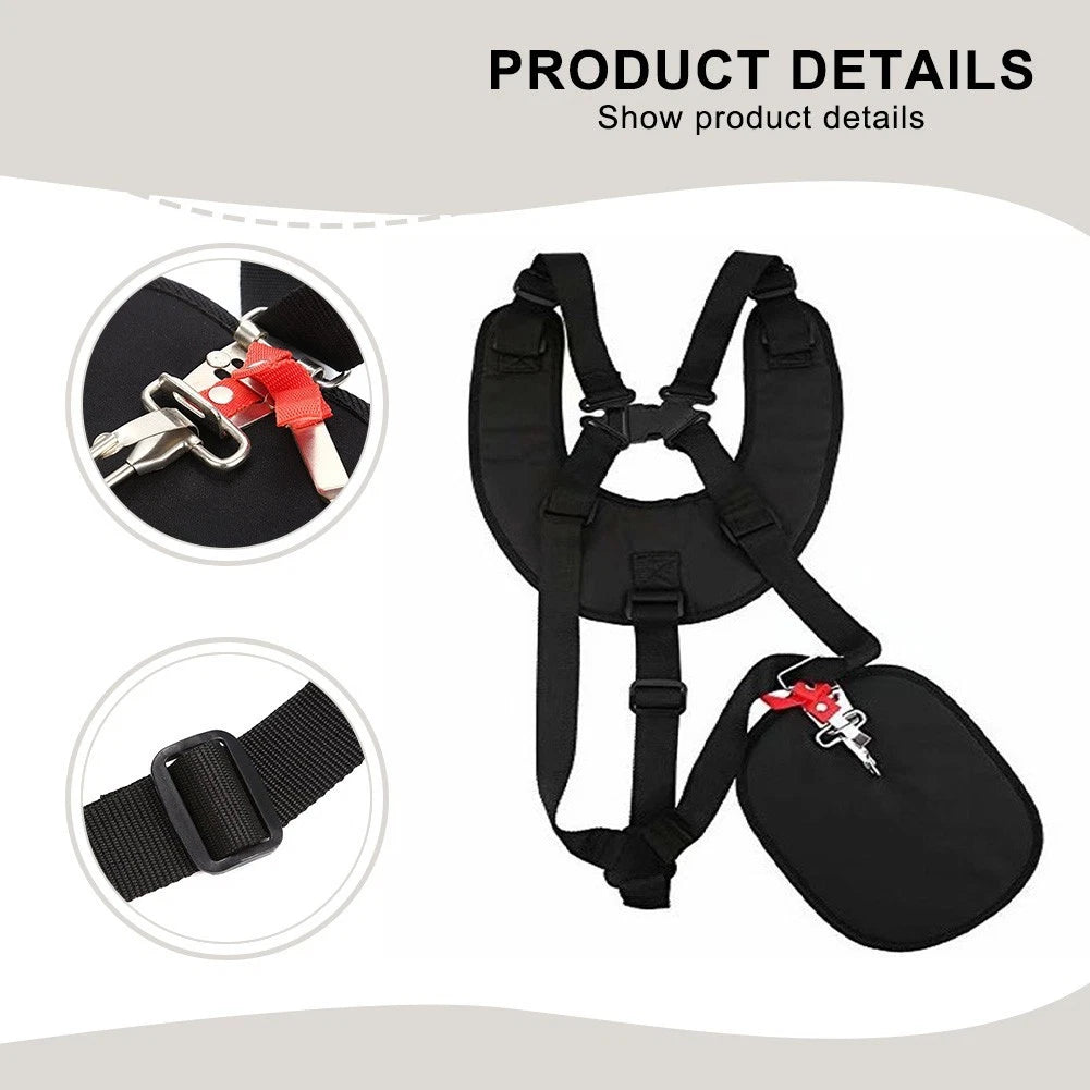 Adjustable Padded Nylon Shoulder Strap for Trimmer (Universal Fit)