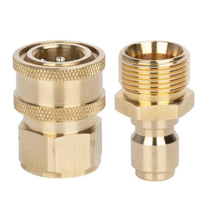 Quick Connect Adapter for High Pressure Washer Nozzle Kit m22 38 Thread