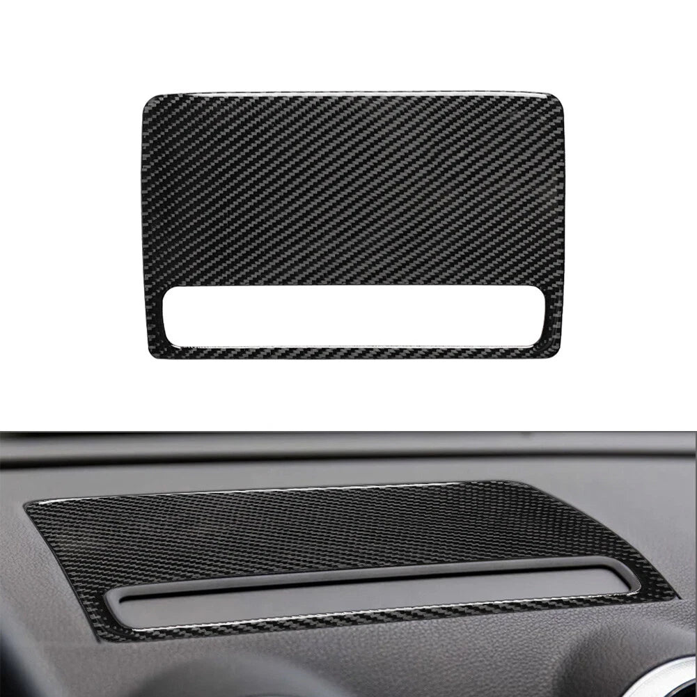 Carbon Black GPS Navigation Panel Trim for Audi A3 8V (2012–2019)