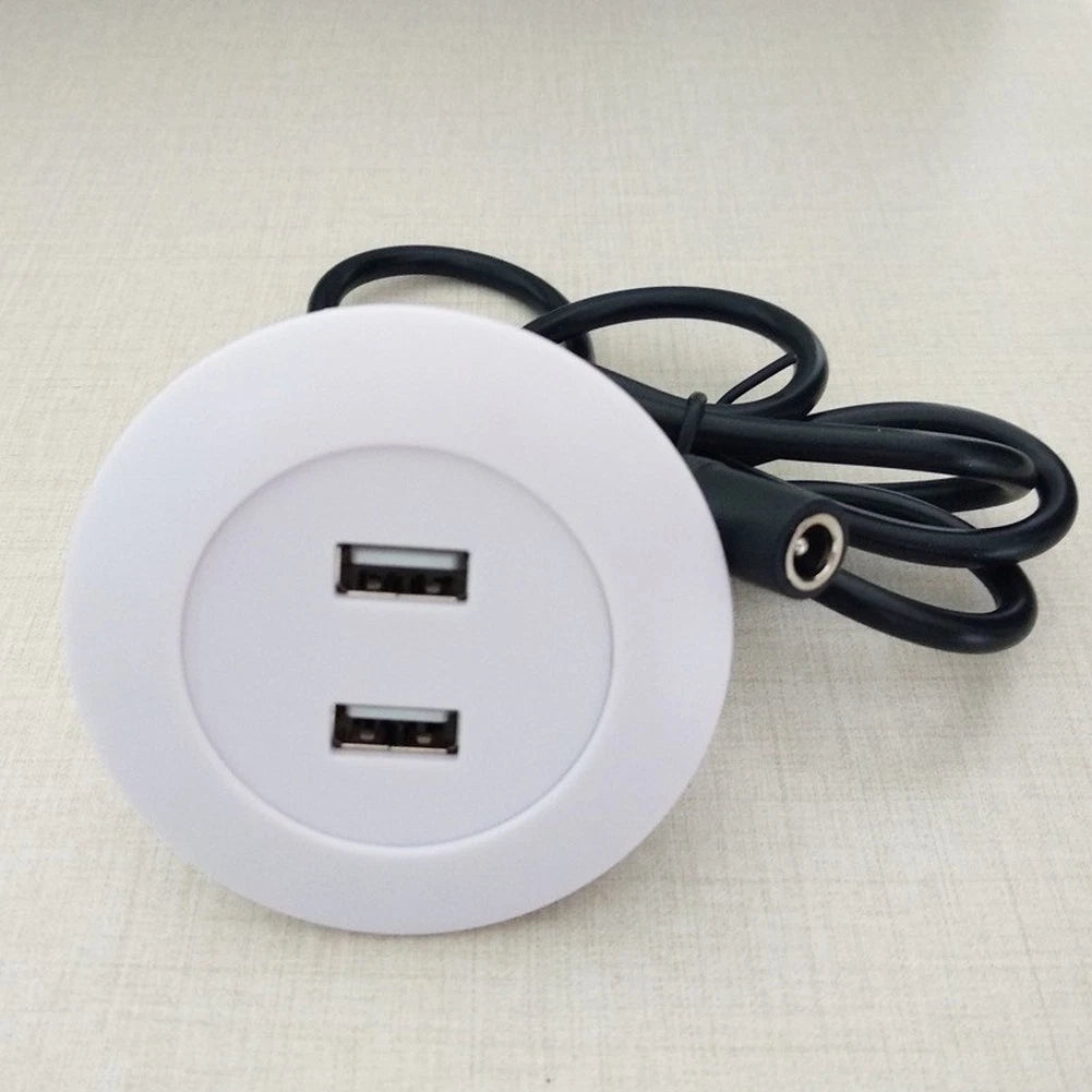 Dual USB Charger for Low Voltage Applications 12V 24V 29V 5V 2A