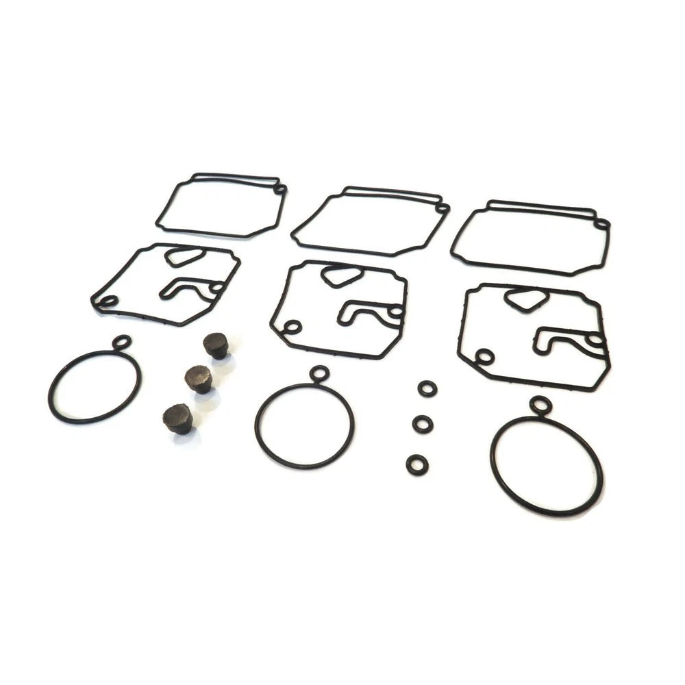 3X Carburetor Repair Kit for Yamaha 40-50HP Outboards (6H4-W0093-03-00)