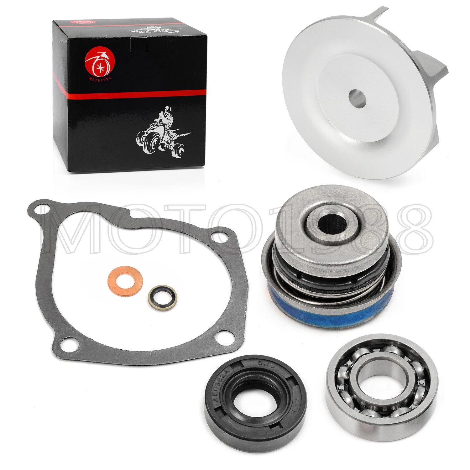 Water Pump Kit & Seal Gasket for Polaris Scrambler Magnum 335 400 500 (1995–2000)