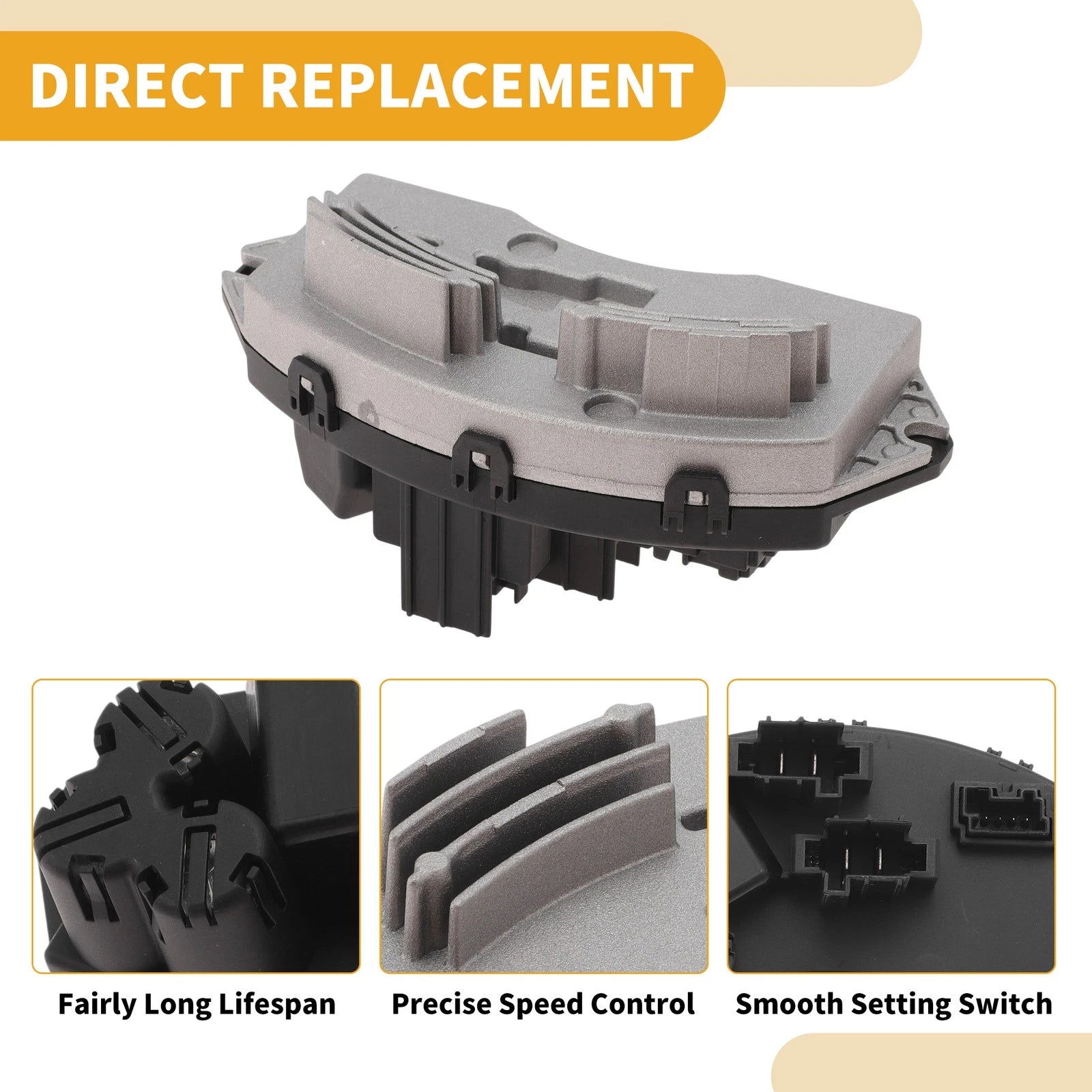 HVAC Blower Motor Resistor for Mercedes-Benz A-Class W169 (2004–2008)