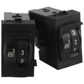 Seat Heating Switch Aftermarket ABS Plastic Direct Replacement Installation