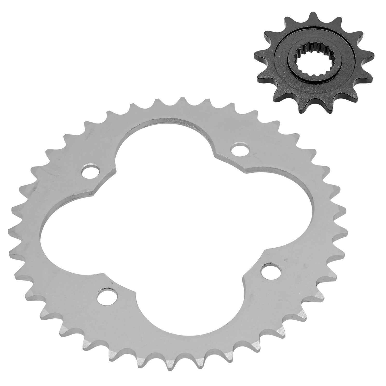 Front and Rear Sprockets Kit for Honda TRX450R TRX450ER (2006–2014)