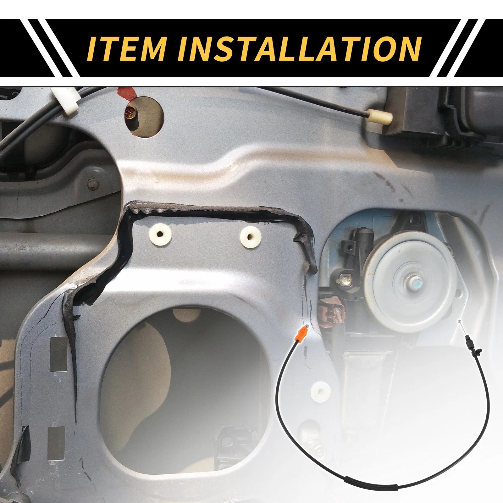 Door Latch Release Cable Replacement for Chevrolet Silverado GMC Sierra (2014–2019)