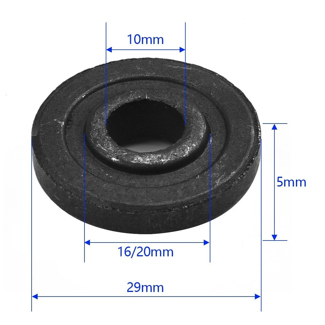 2X Stainless Steel Angle Grinder Nuts for 100 Type Angle Grinder