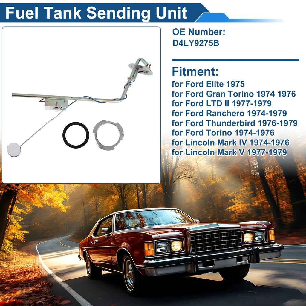 Fuel Level Sending Unit Module Replacement for Ford Elite (1970–1975)