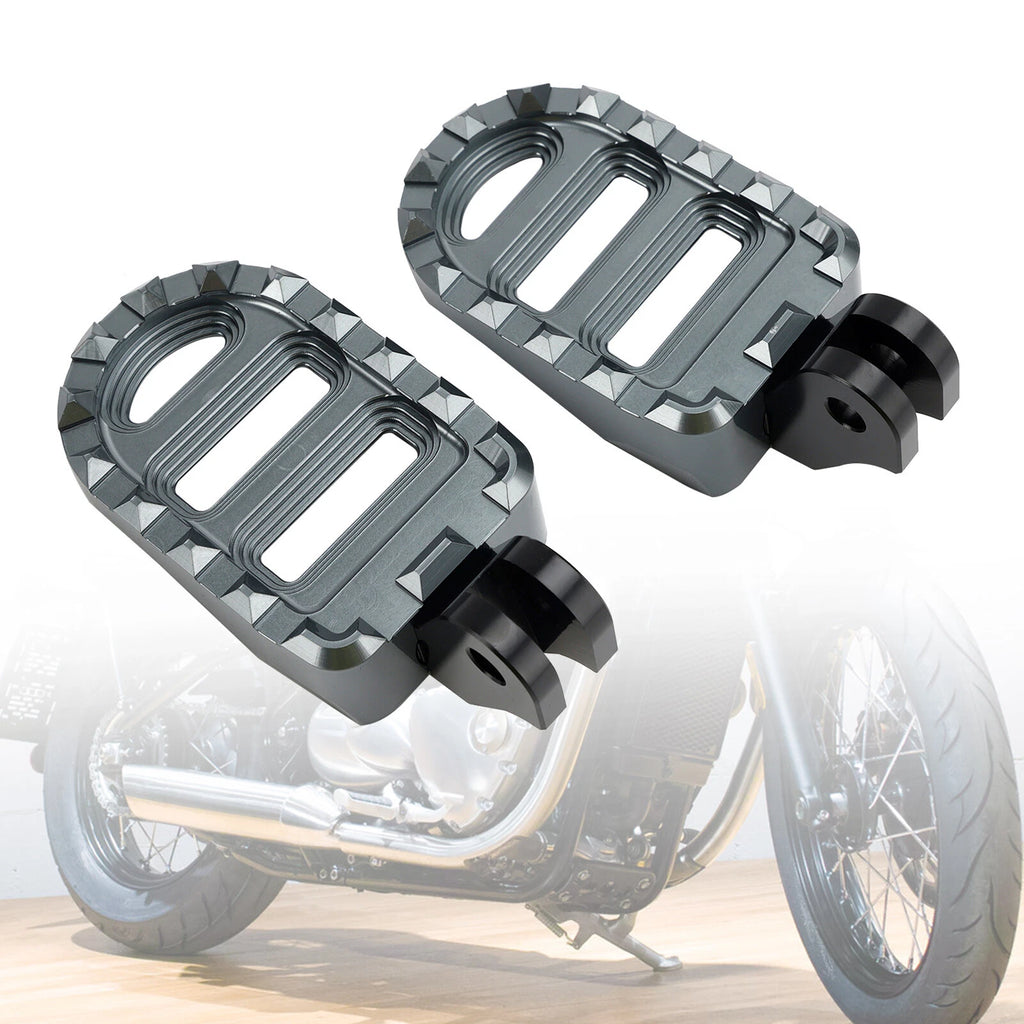Front Footrests Foot Pegs for Bonneville T100 T120 (2016–2022)