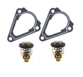 2X Thermostat & Gasket for Yamaha F150 Outboard (67F-12411-01-00, 63P-12414-00-00)
