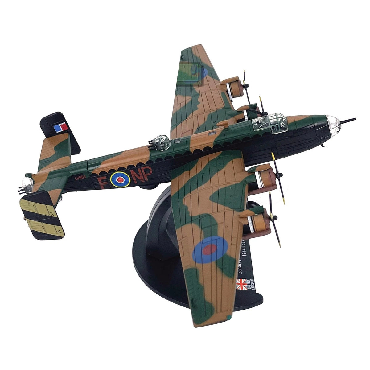 Diecast Model for Handley Page Halifax B.Mk III (WWII) 1/144 Scale Display