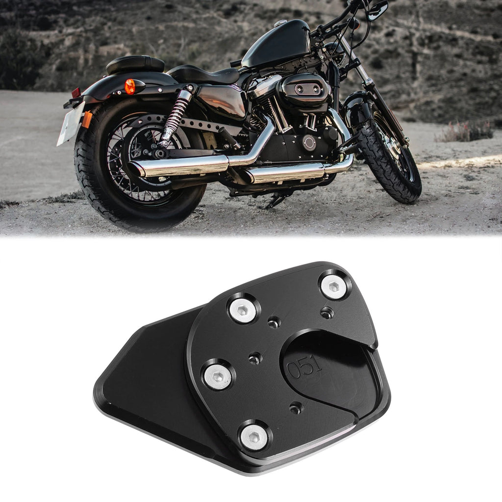 Motorcycle Kickstand Extension Enlarger Pad for Honda Side Stand (2017–2024)