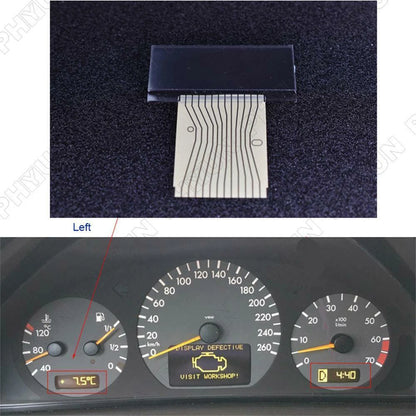 LCD Screen Display for Mercedes Benz C Class E Class W208 CLK W210 SLK R170