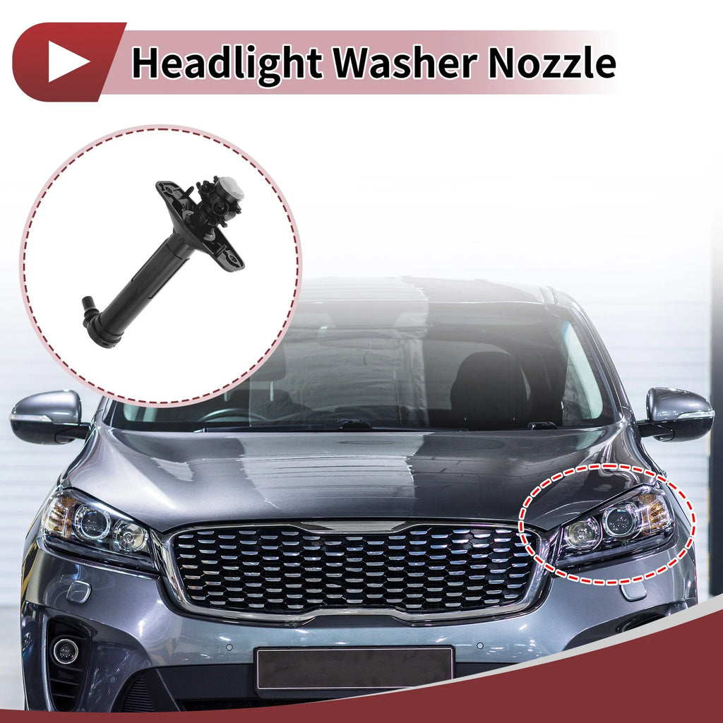 Front Driver Side Headlight Washer Nozzle for Seat Ibiza (2008–2017) No. 6J0955965
