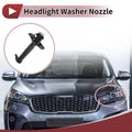 Front Driver Side Headlight Washer Nozzle for Seat Ibiza (2008–2017) No. 6J0955965