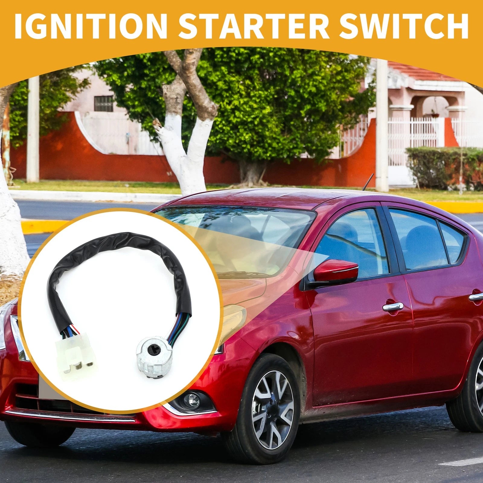 Ignition Starter Switch for Nissan Sentra (1992–1994)
