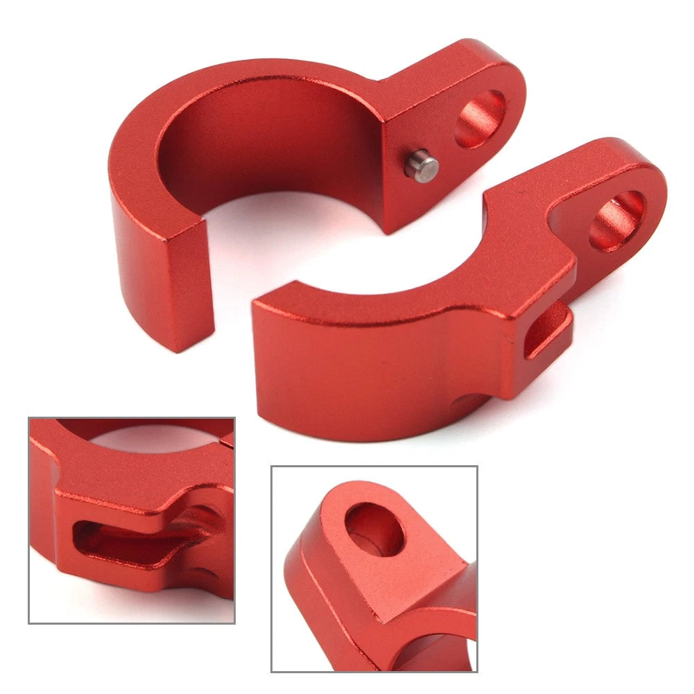 Front Brake Hose Cable Clamp for Honda CR80R CR85R/125R (1996–2007) Red