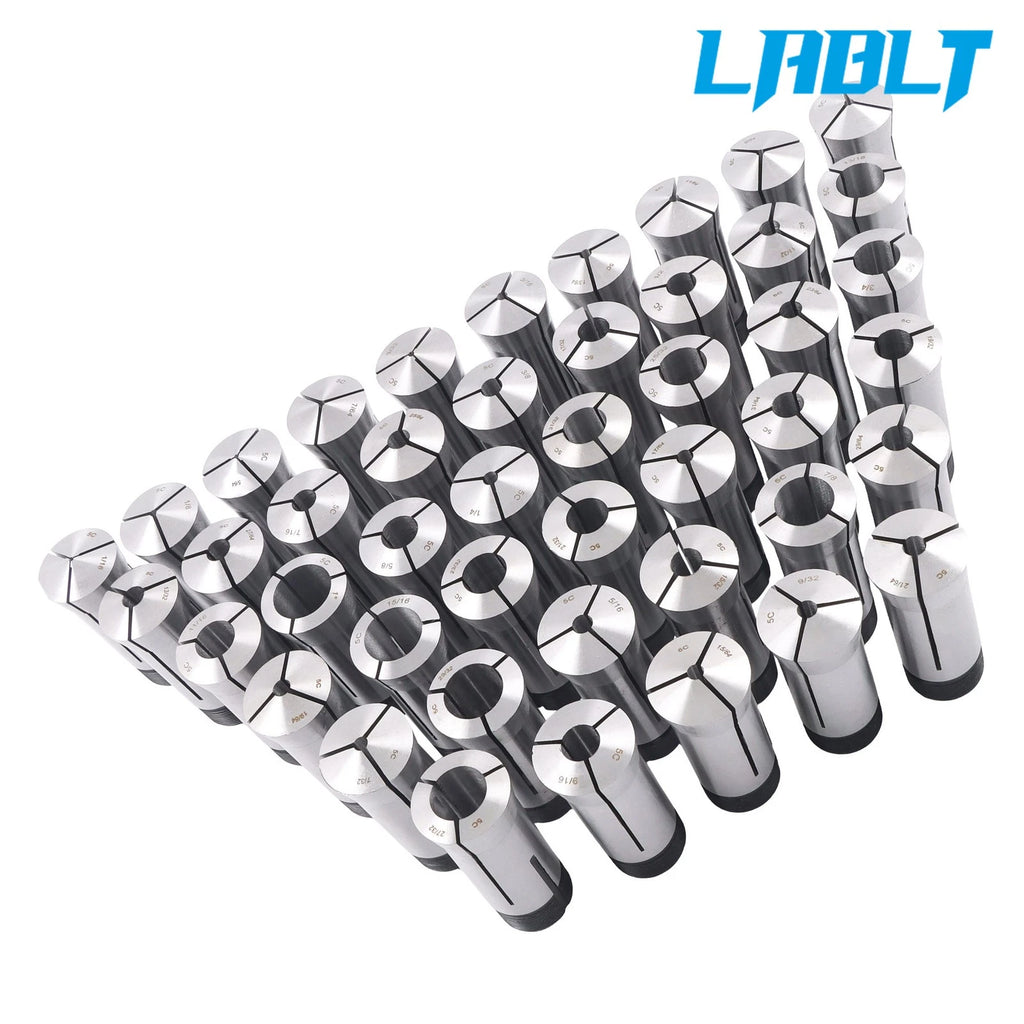 Collet Set for LABLT 1/32" - 1" & 17/32" - 1" (Complete Kit)