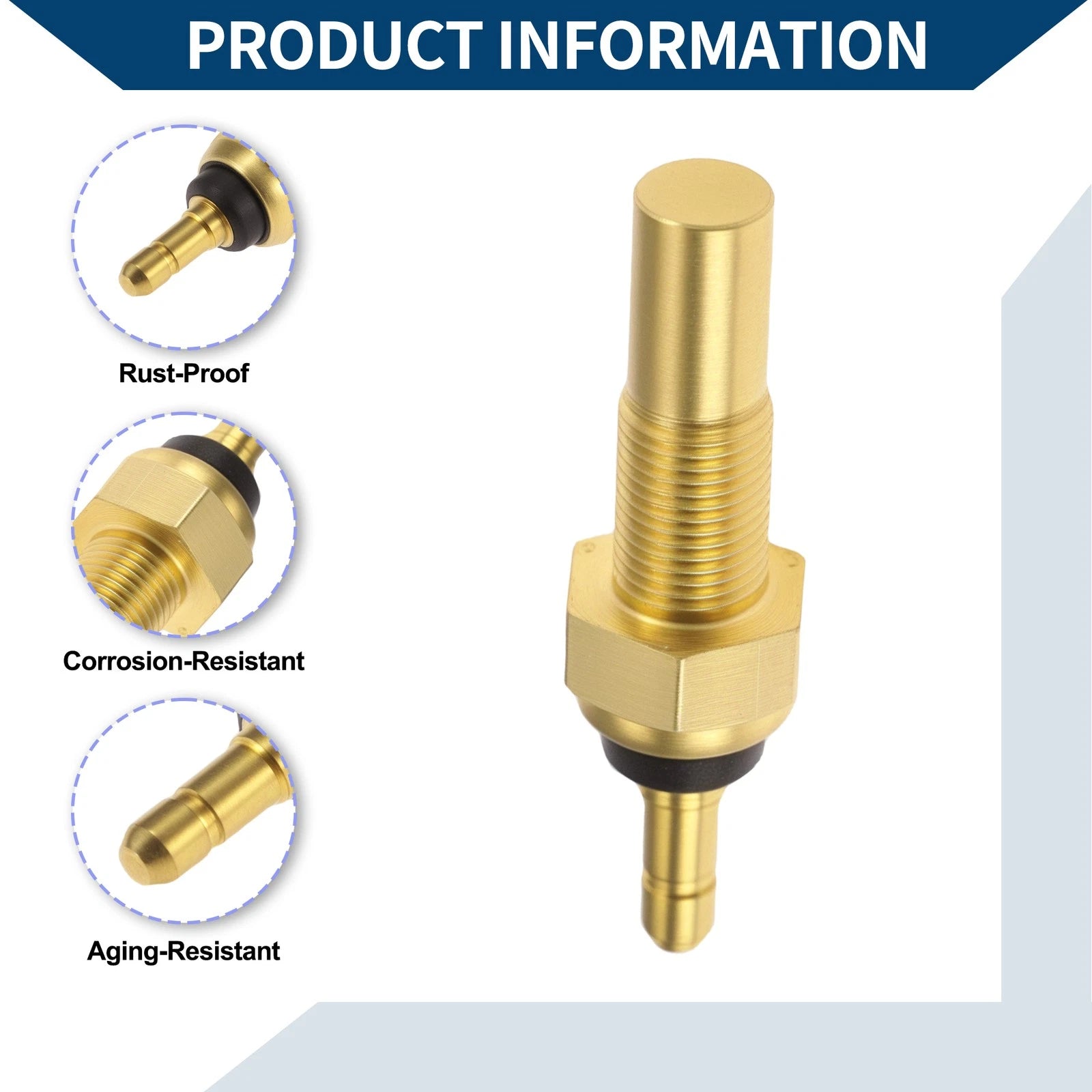Engine Coolant Temperature Sensor No. 856918510A for Ford Festiva (1988–1989)