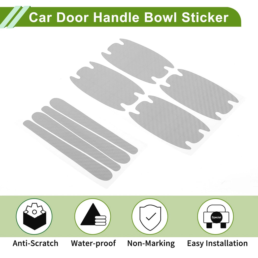 Car Door Cup Protector Sticker for Universal Vehicles (51x89mm)
