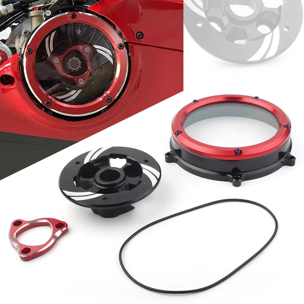 Clear Clutch Cover Protector Guard for Ducati Panigale 1199 1299 959 (2012–2020)