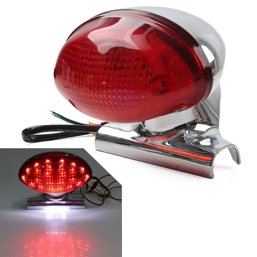 1PC Red Motorcycle Rear Brake Tail Light for T100 (2002–2012)