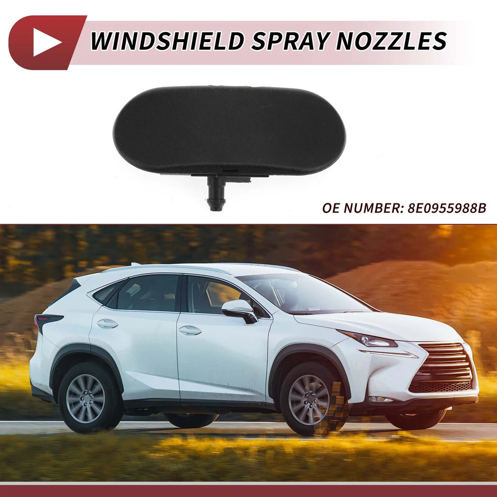 Front Windshield Washer Nozzle Replacement for Audi A4 A6 (2004–2011)