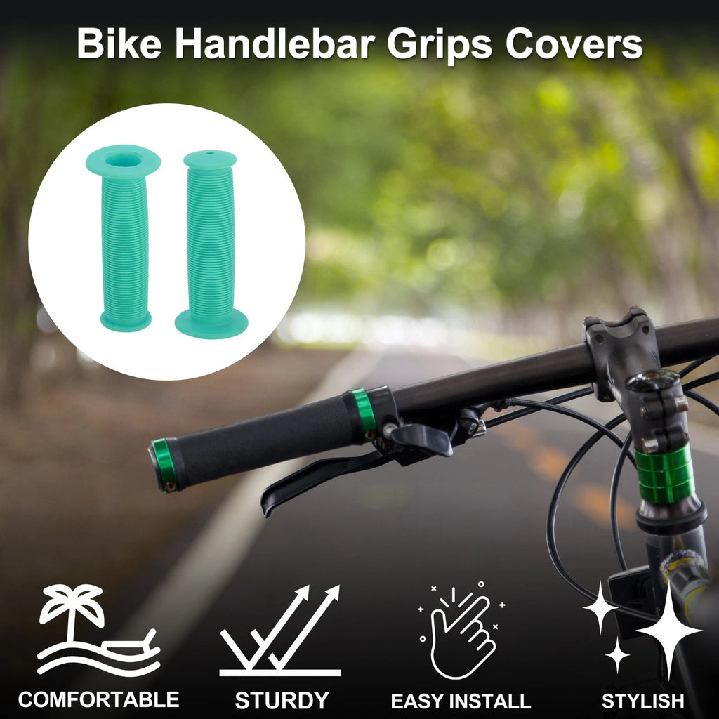 Motorcycle Handlebar Grips 110mm Soft End Covers for Scooter Bike (1Pair)
