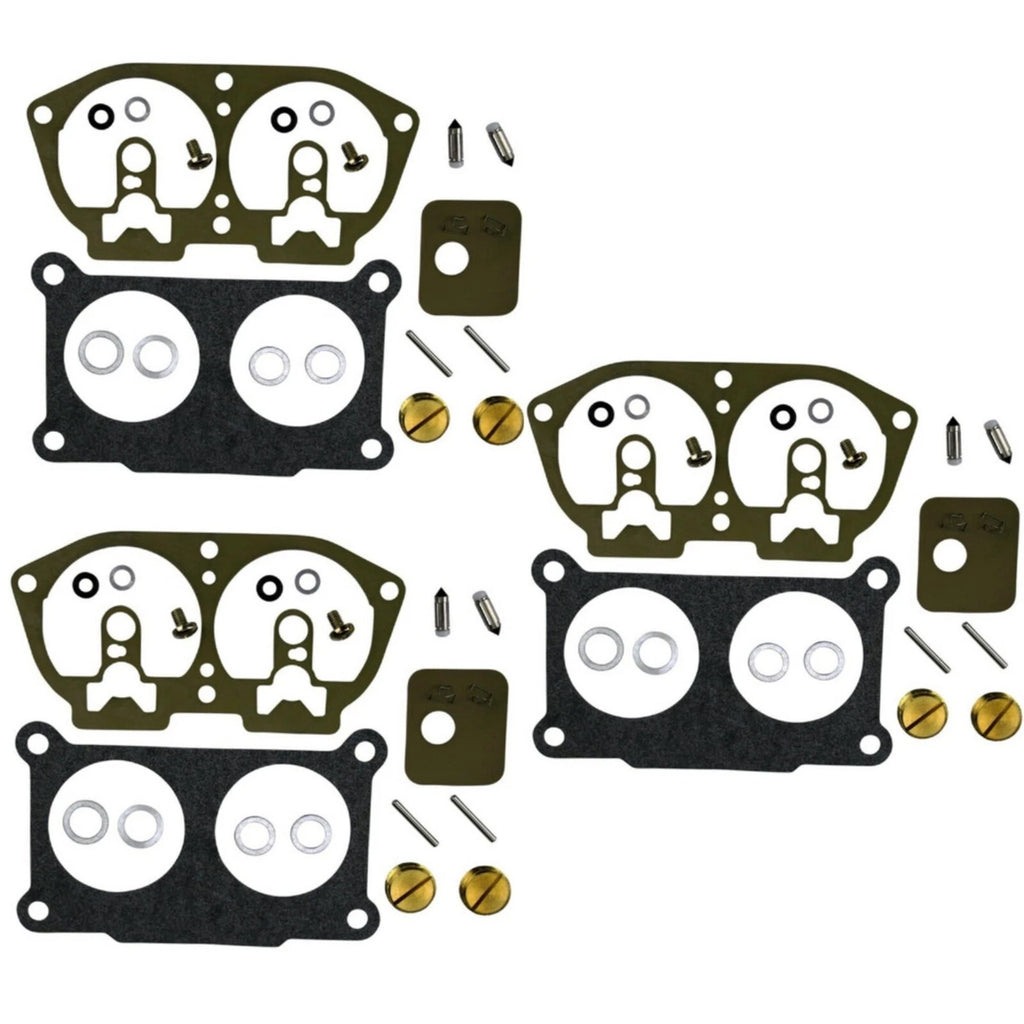 3pcs Carburetor Repair Kit for Yamaha Outboard 115-215 HP (1986–1995) 6E5-W0093-06-00