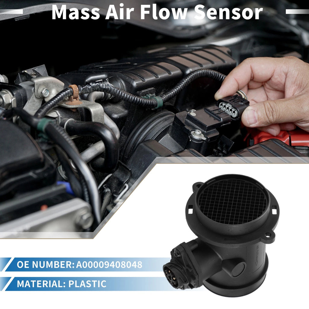 Mass Air Flow Sensor Assembly Replacement for Mercedes-Benz W202 C140 (1997–2000)