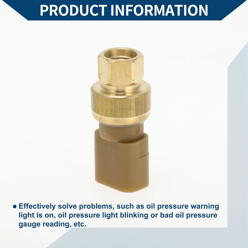 Engine Oil Pressure Sensor Switch Durable Replacement for Chevrolet C6500 (2007–2017)