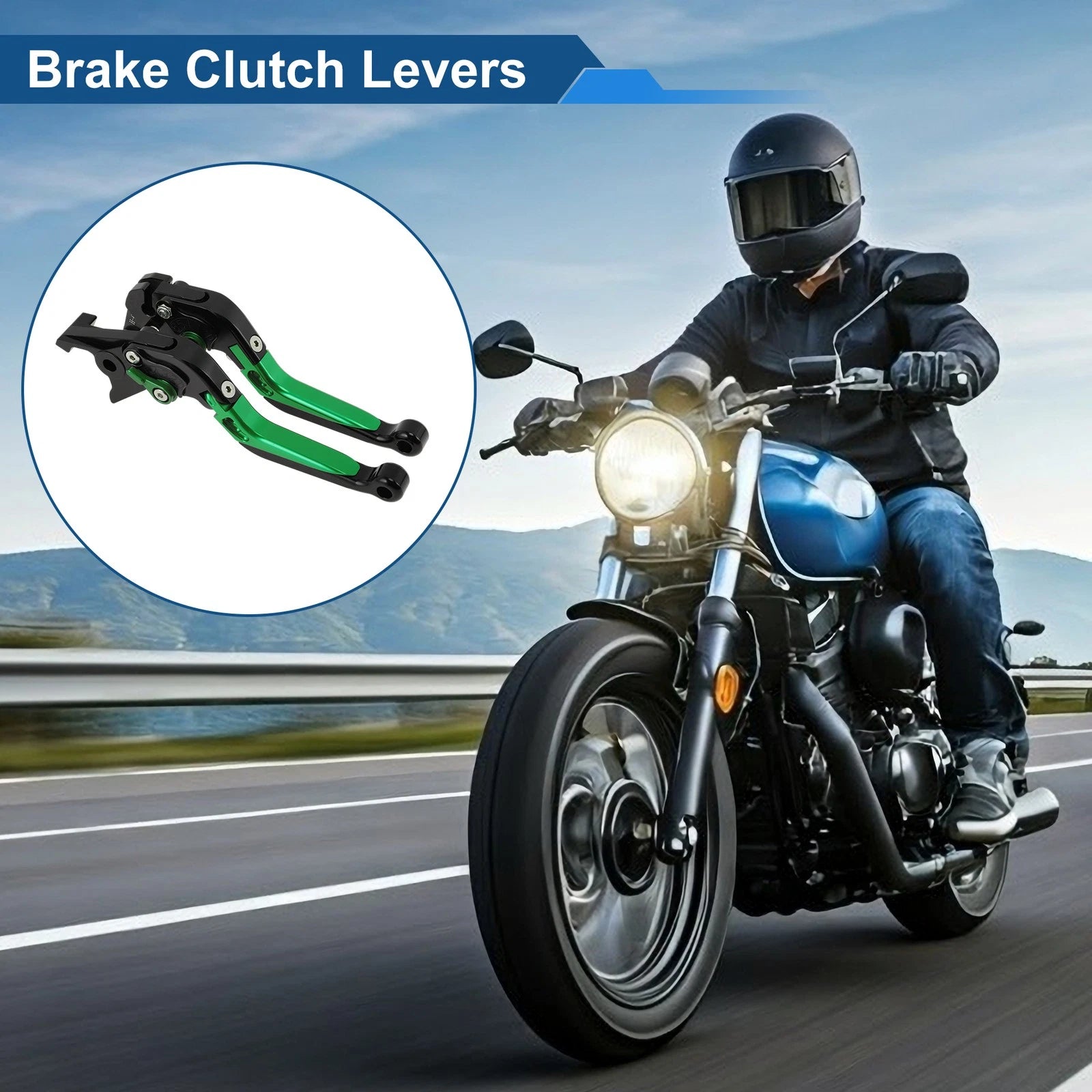 Adjustable Clutch Brake Levers Pair for Honda CBR650R (2019–2024)