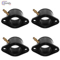Set of 4 Intake Manifold Carb Boots for Kawasaki KZ650 (1976–1983)