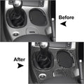 Center Console Gear Shift Panel Trim for Chevrolet Corvette C6 (2005–2013)