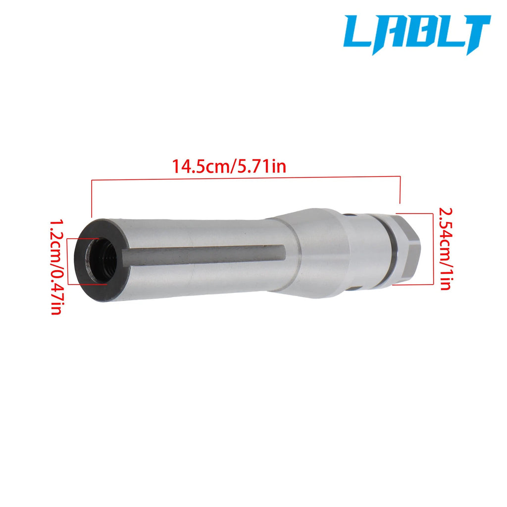 Collet Chuck Tool Holder 7/16 Inch for Milling Machine (R8 ER16)