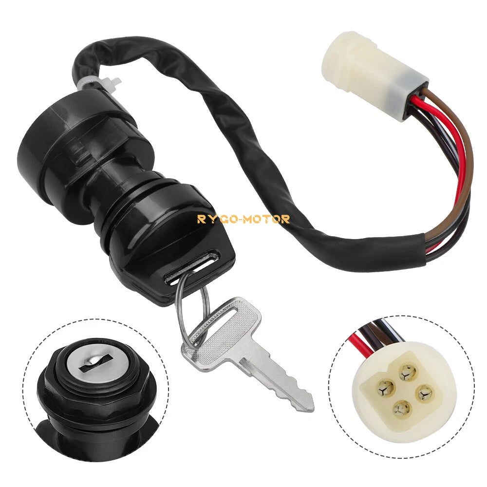 Ignition Key Switch for Yamaha Warrior 350 YFM350X (1987–1995)