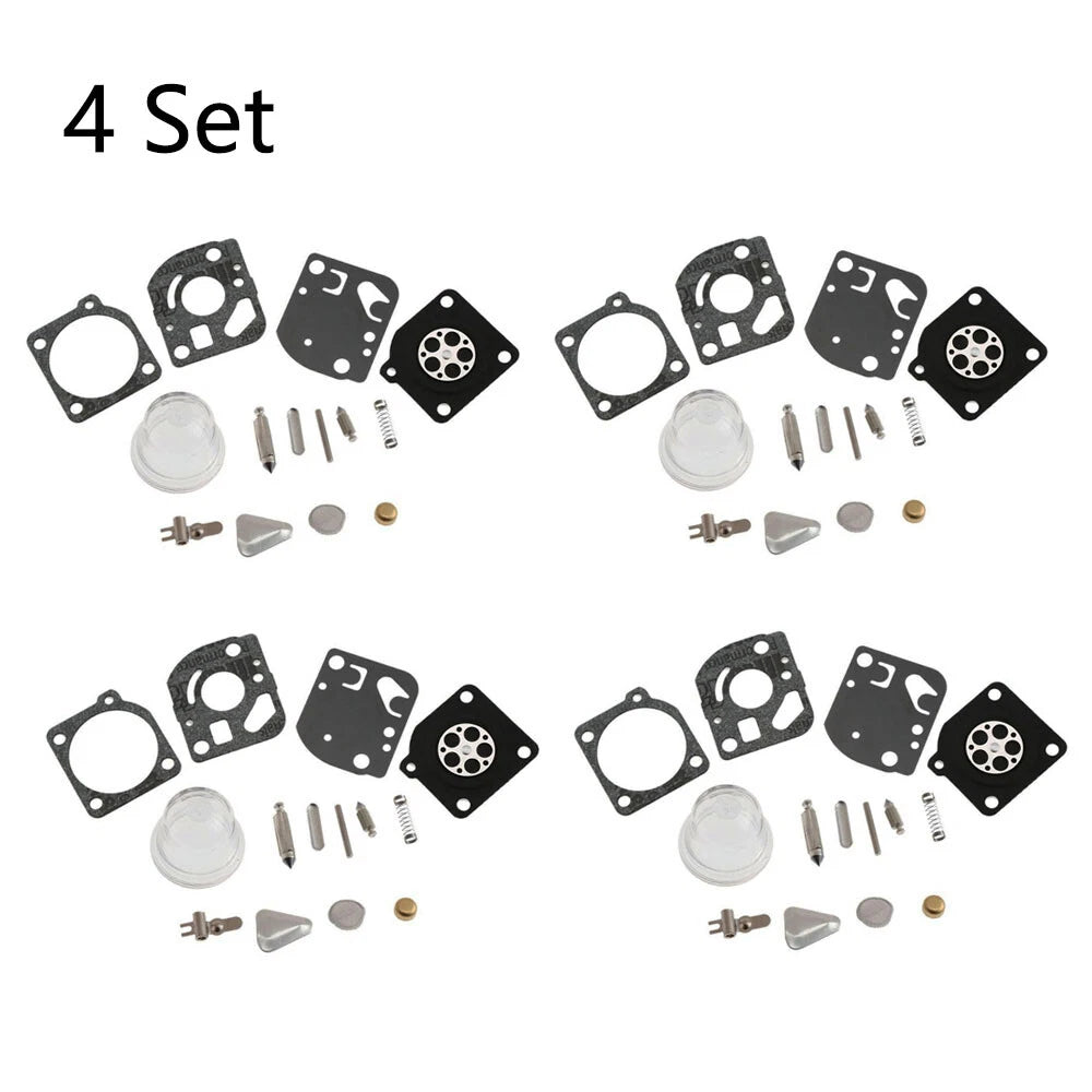 Set of 4 Carburetor Diaphragm Kit Gasket for ZAMA C1U C1Q RB-47