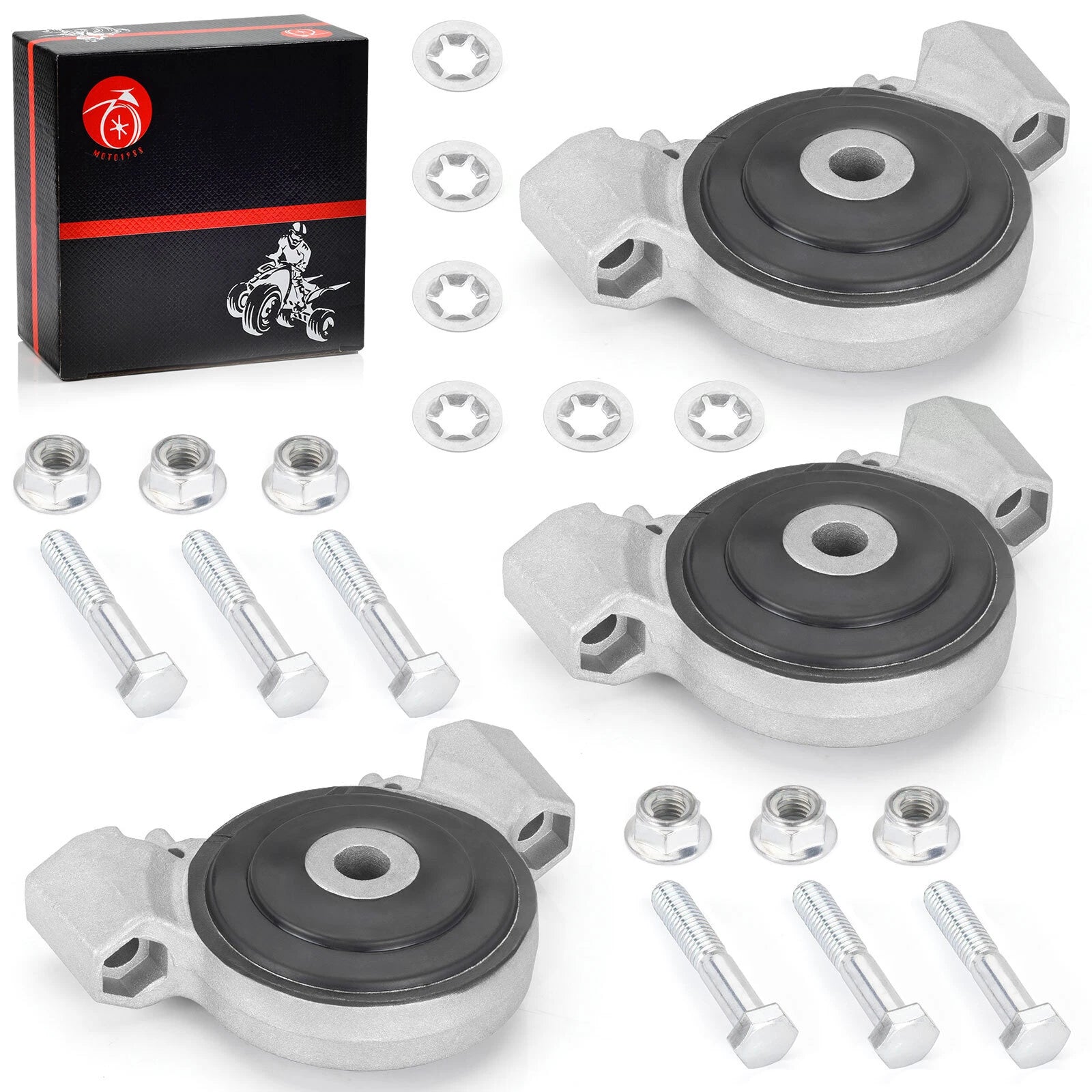 3 Pack Engine Mount Isolator for Polaris RZR Ranger General XP 1000 (# 1332955)