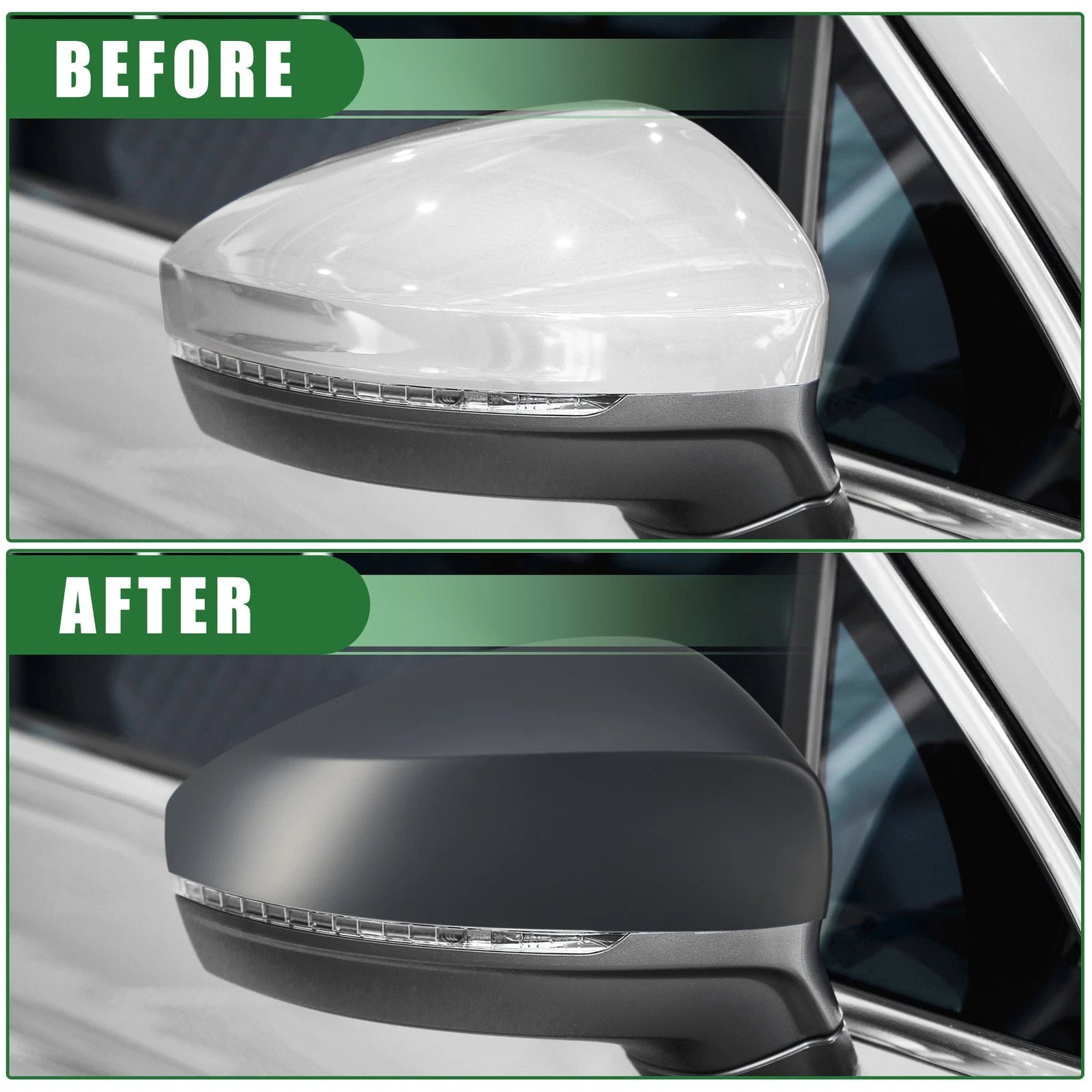 Right Side Rearview Mirror Cap Replacement for BMW 528i (2011–2016)