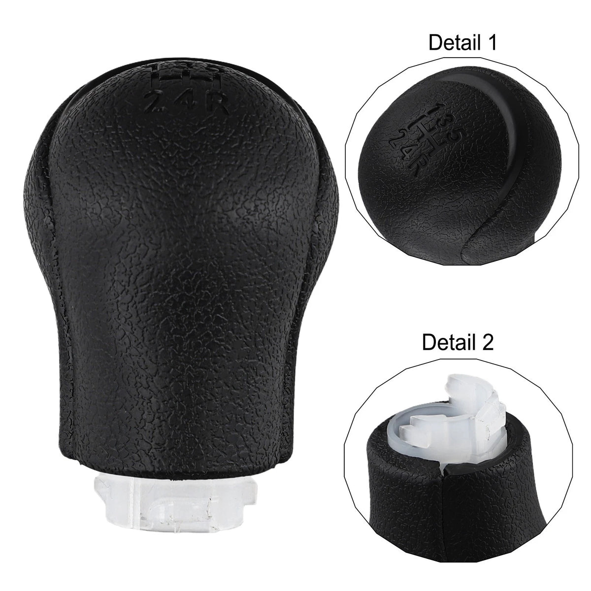 Gear Shift Knob Manual Gear Knob Vehicle Interior Upgrade High-quality Material