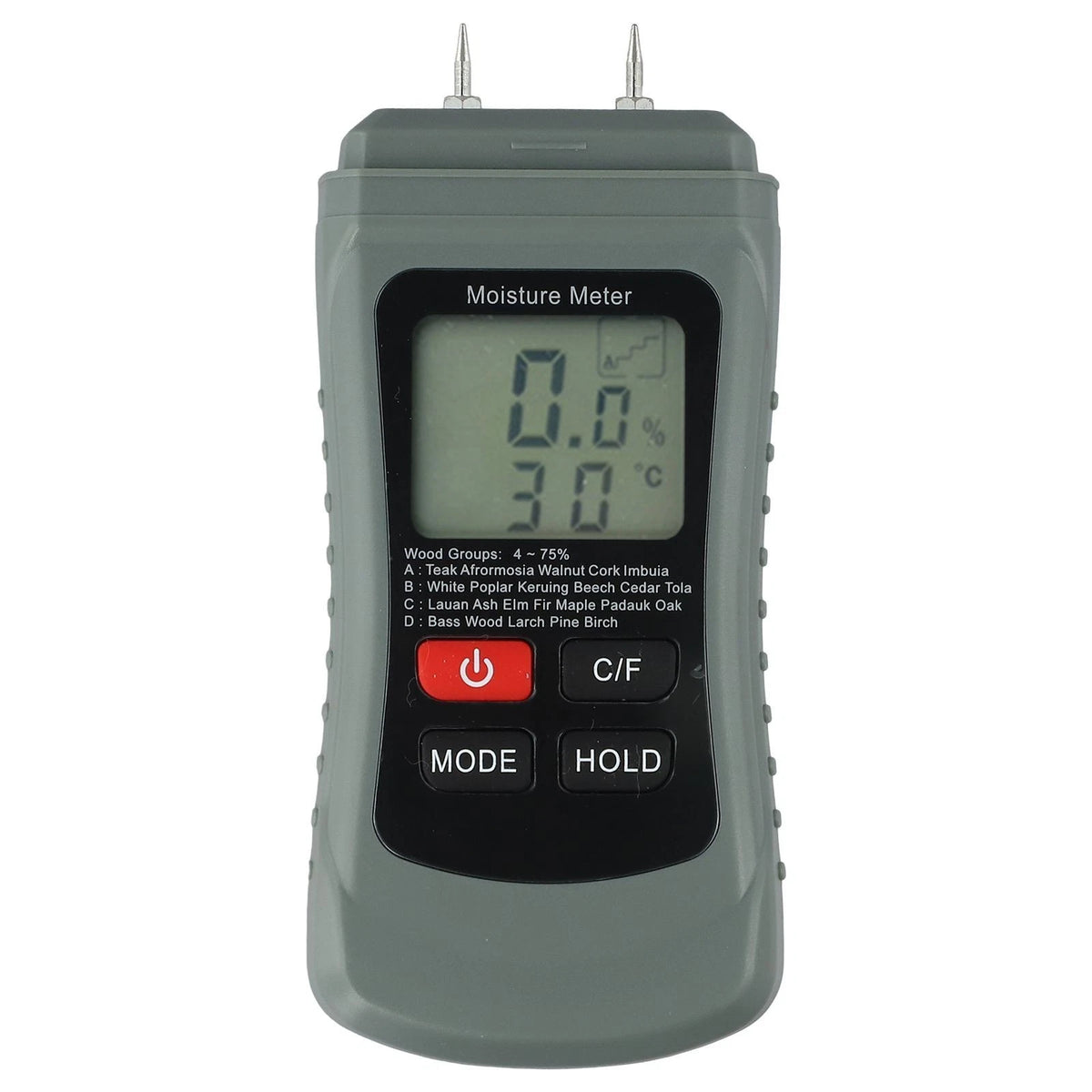Moisture Meter for Wood and Wall Measurement