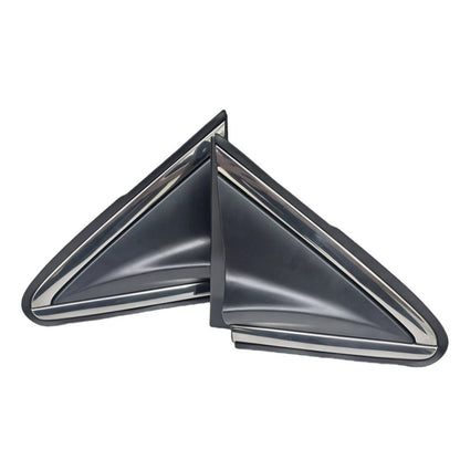 For Honda For Odyssey 2005 2010 Front Left Pillar Corner Garnish ABS Black Part